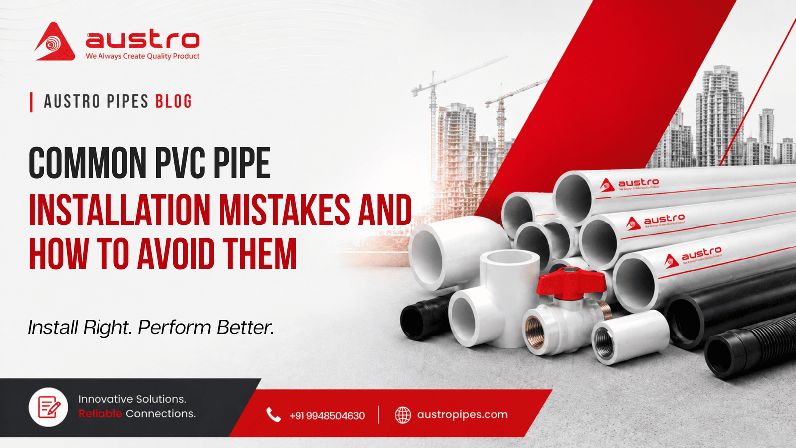 Common PVC Pipe Installation Mistakes and How to Avoid Them