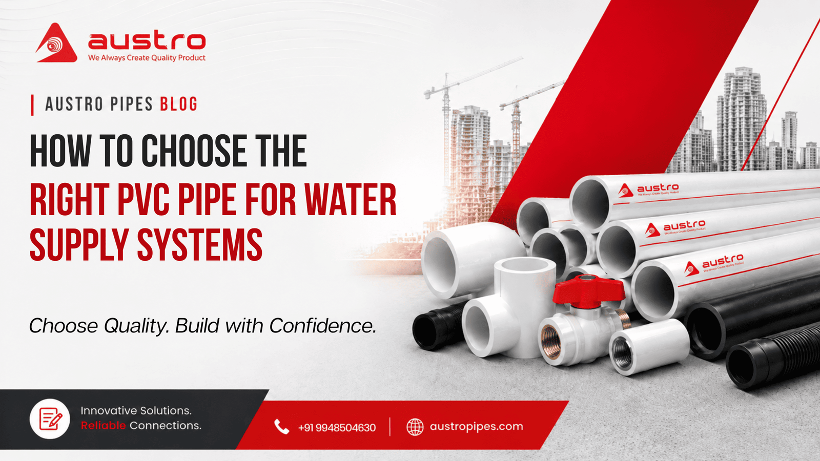 How to Choose the Right Pipes for Residential Plumbing